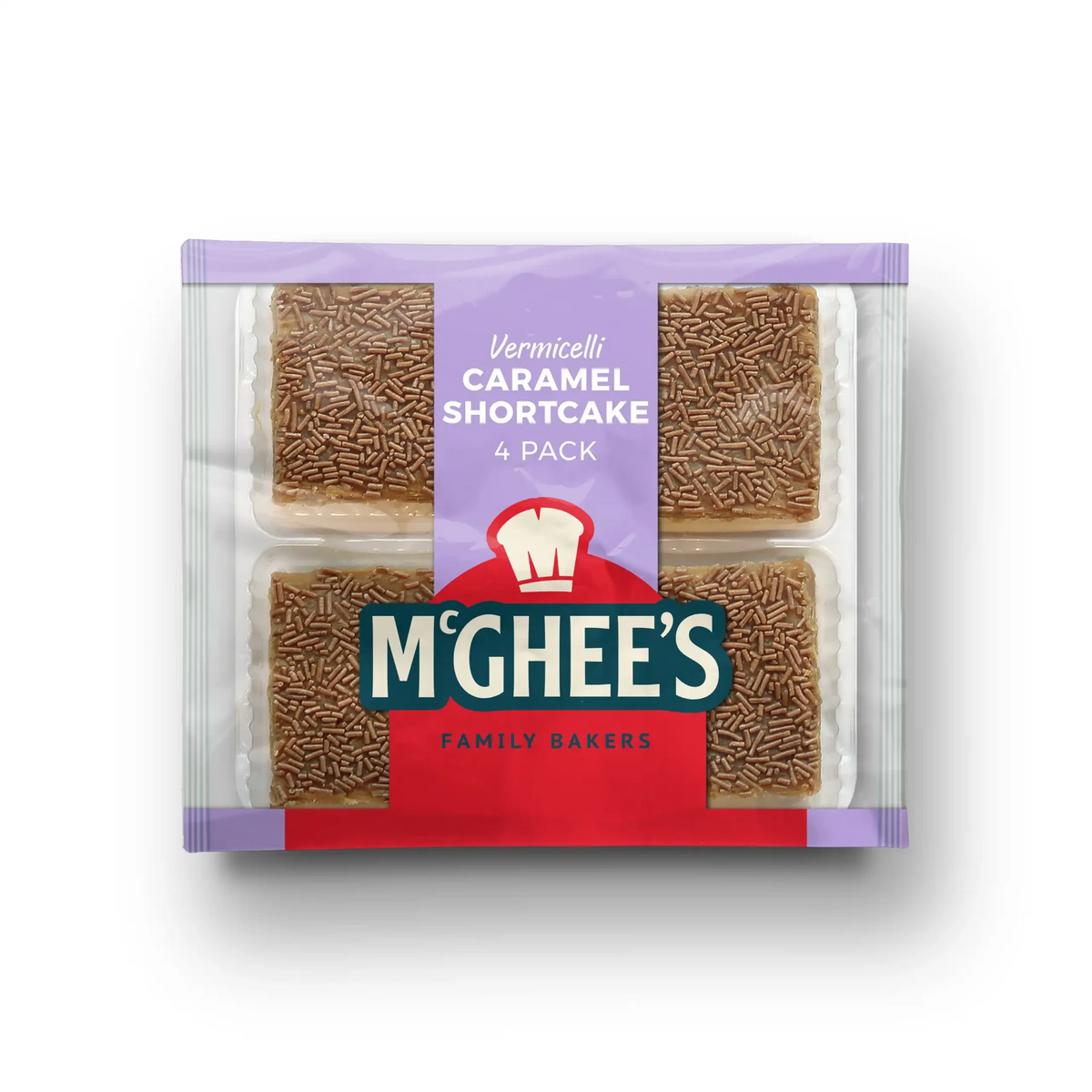 Vermicelli Caramel Shortcake x 4