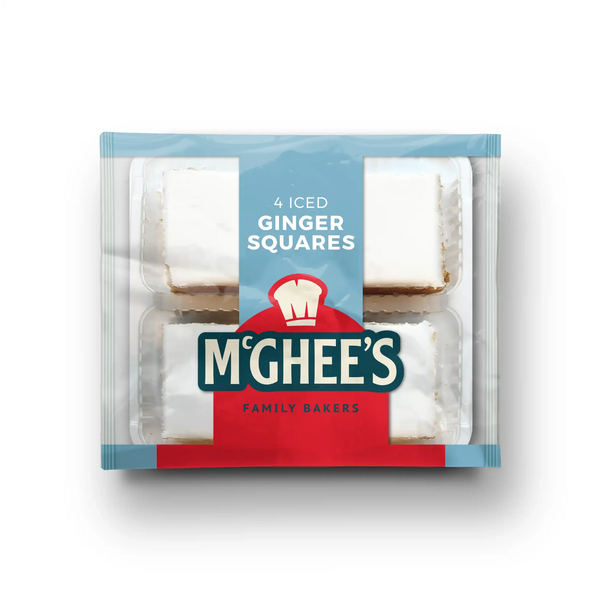 Iced Ginger Square x 4